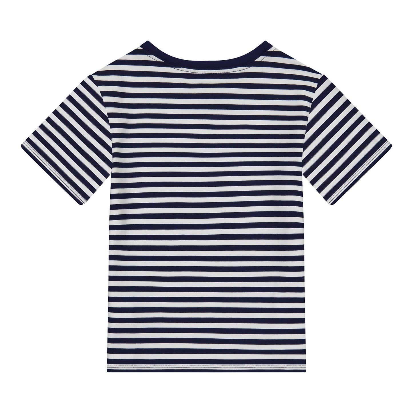 Andy & Evan - Stripe Short Sleeve Tee - Pink & Blue Kidz Clothing