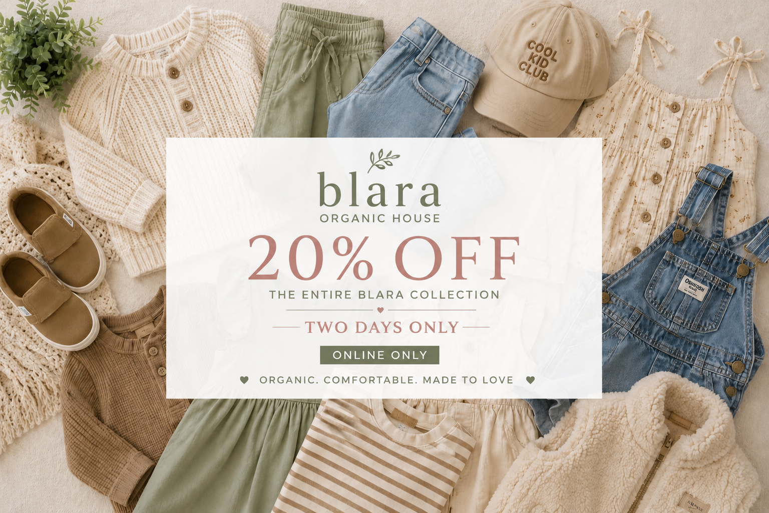 Blara Organic House Sale