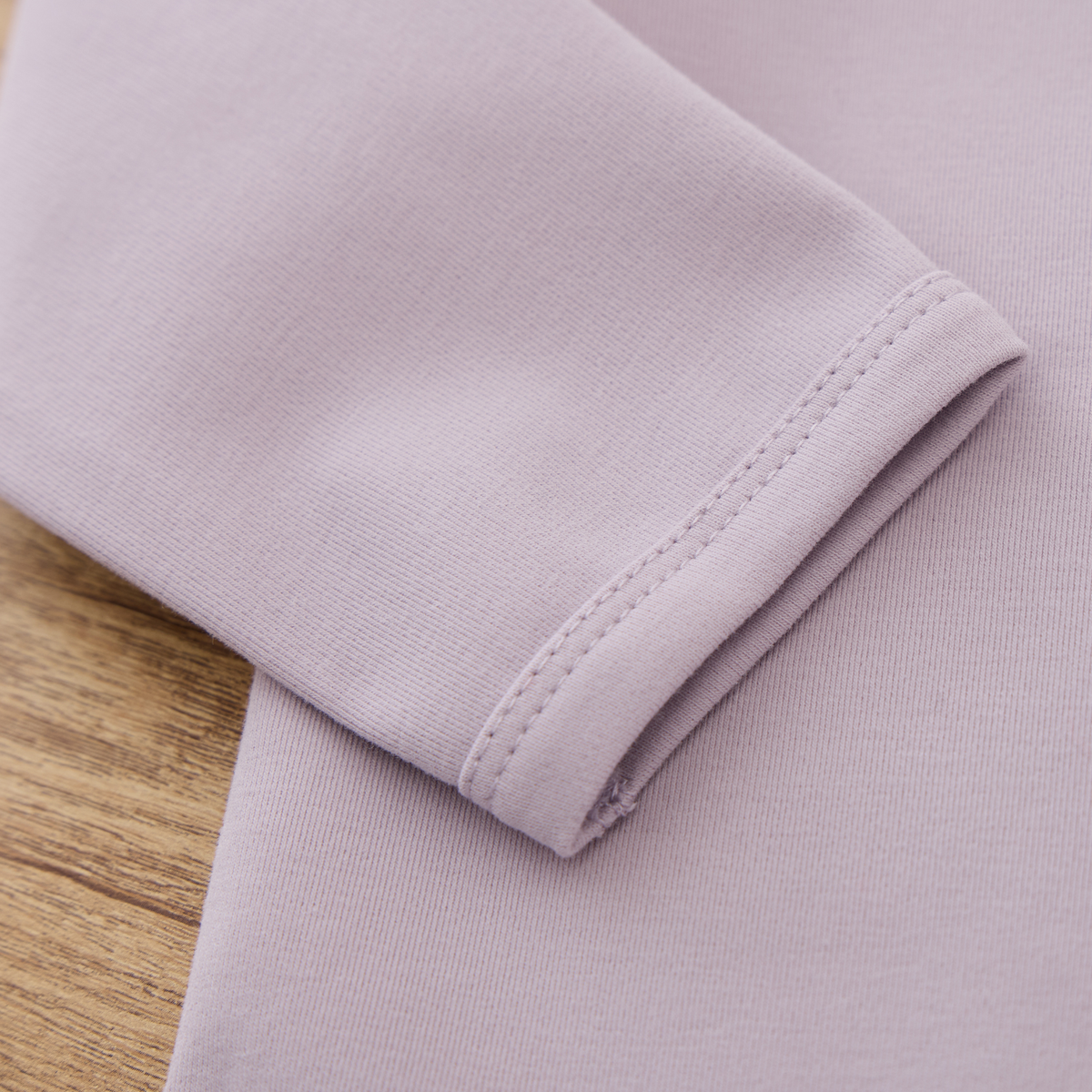 Blara Organic House Long-Sleeve Bodysuit – Purple