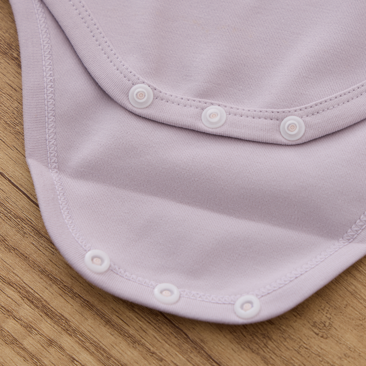 Blara Organic House Long-Sleeve Bodysuit – Purple