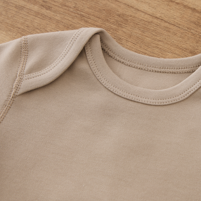 Blara Organic House Long-Sleeve Bodysuit – Khaki