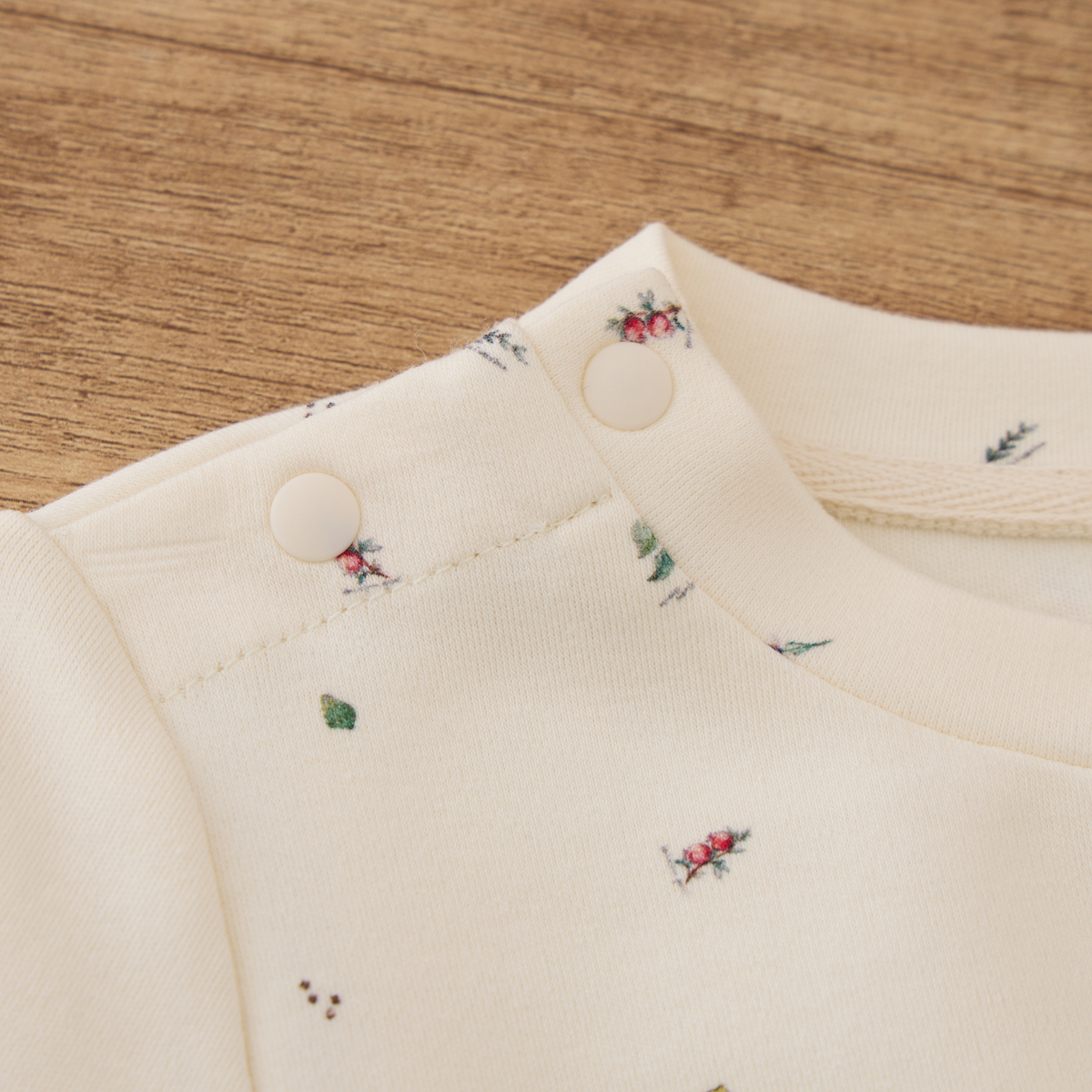 Blara Organic House Base Top – Floral Garden Print