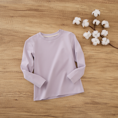 Coming Soon – Blara Organic House Ribbed Base Top – Purple