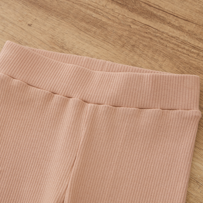 Blara Organic House Ribbed Flare Leggings