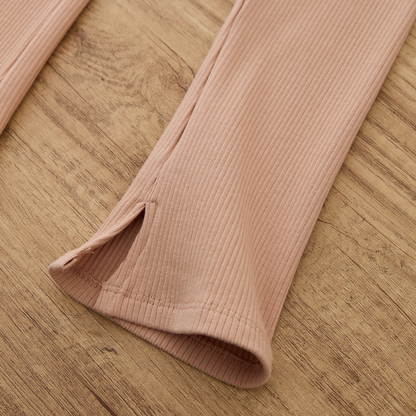 Blara Organic House Ribbed Flare Leggings