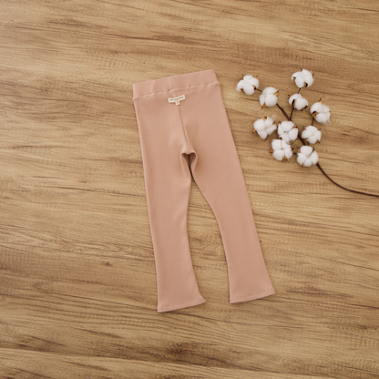 Blara Organic House Ribbed Flare Leggings
