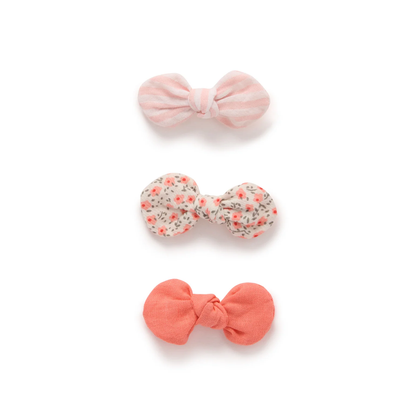 Round Knot Bow Hair Clip