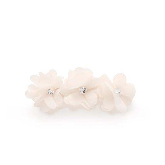 Triple 3D Flower Hair Clip