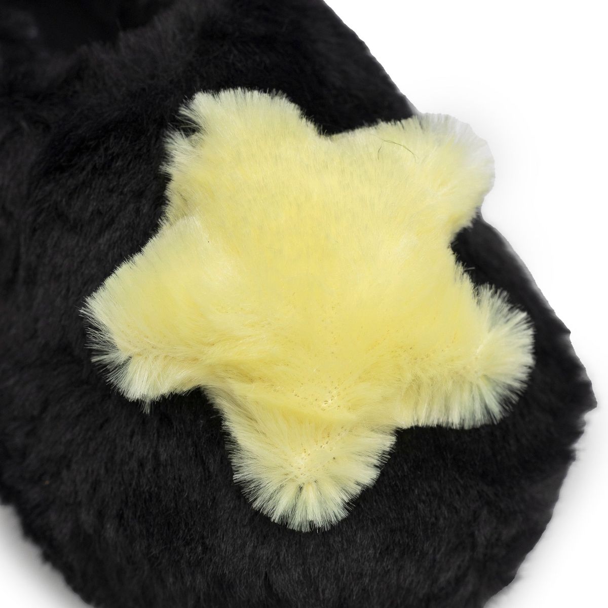 3D Star Faux Fur Slipper