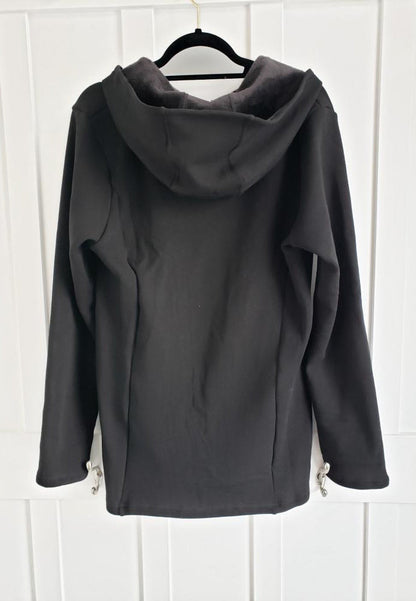 2-in-1 Fleece Baby Carrying Hoodie