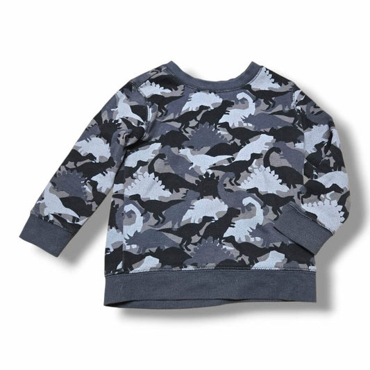 George 2T top featuring a dinosaur print, part of our pre-loved children's clothing collection.