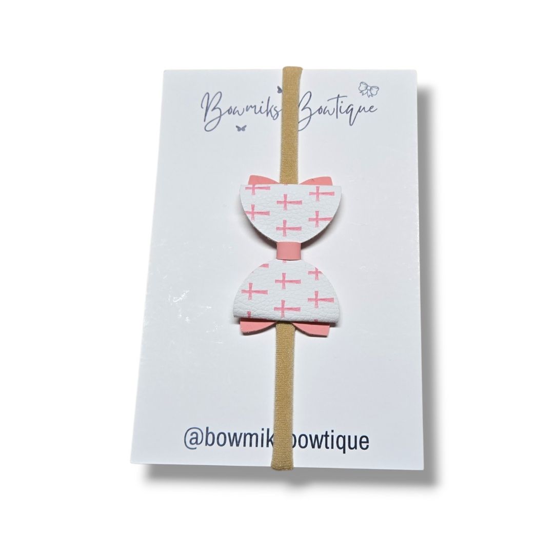 Bowmiks Boutique | Headband with 2.5 Inch Bow | Handmade