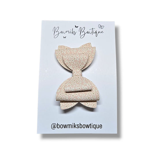 Bowmiks Boutique | 3.5 Inch Bow Clip | Handmade