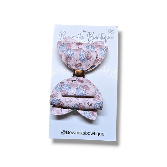 Bowmiks Boutique | 2.5 Inch Double Layer Bow Clip | Handmade