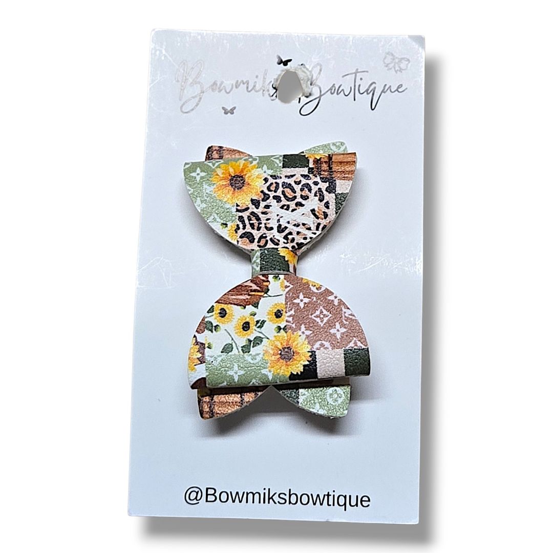 Bowmiks Boutique | 2 Inch Bow Clip | Handmade
