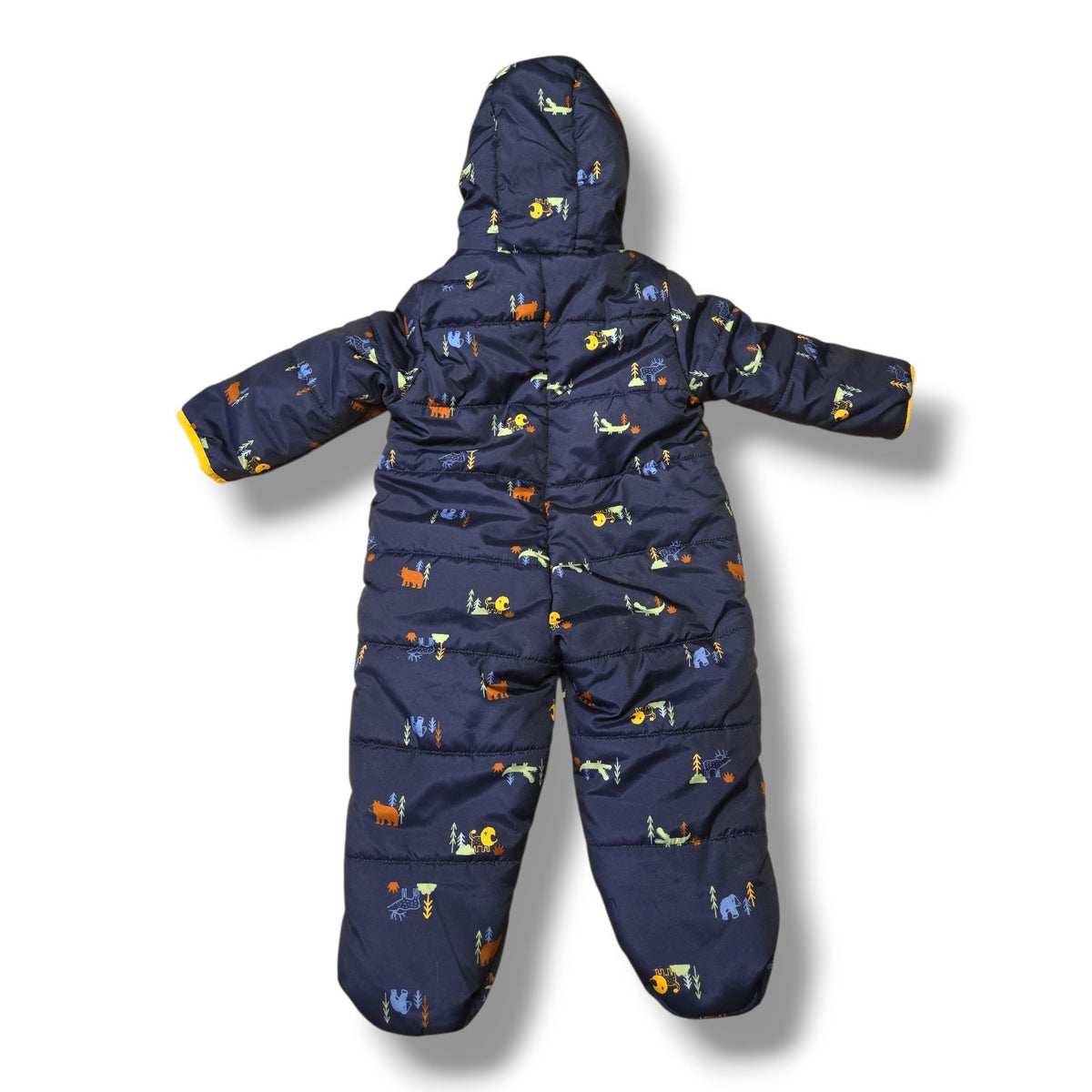 Carter's Woodland Animal Print Snowsuit | 12 Months | Pre-loved Quality