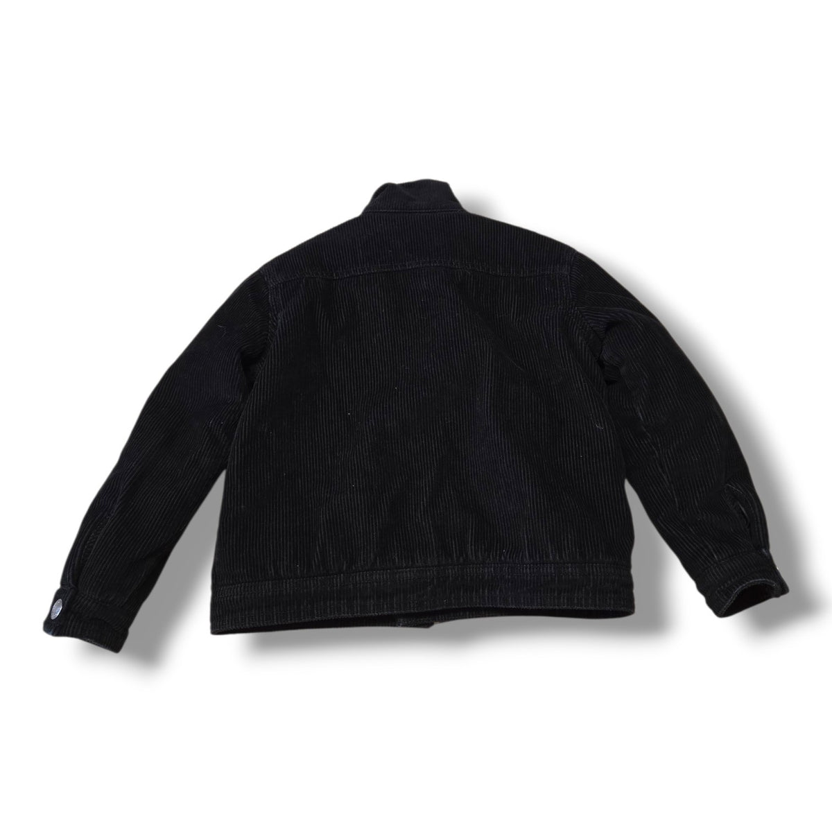 Silver Jeans Co. Black Sherpa-Lined Corduroy Jacket | Size 6 | Pre-loved Quality