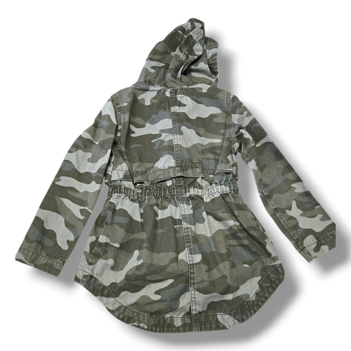 Old Navy Camo Hooded Utility Jacket | 5T | Pre-loved Quality