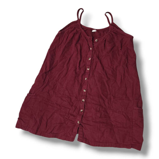 Burgundy Kate Quinn Adult Tops, Small