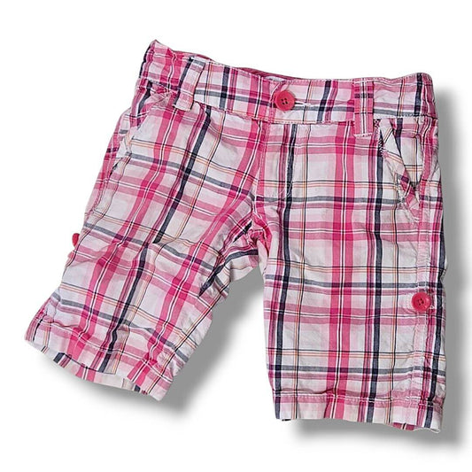 Pink Plaid Liv a Little Kids Bottoms, 4T