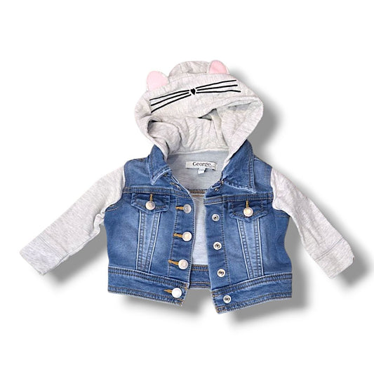 Denim George Kids Denim Jackets, 3/6M