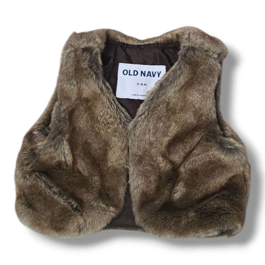Brown Old Navy Kids Vest, 3/6M