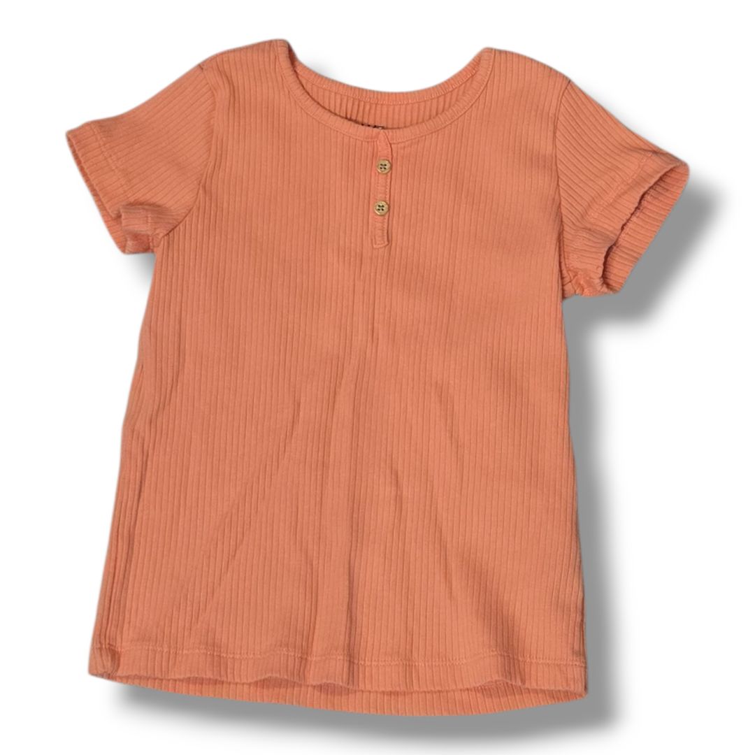 Soft Orange Pekkle Kids Tops, 5T