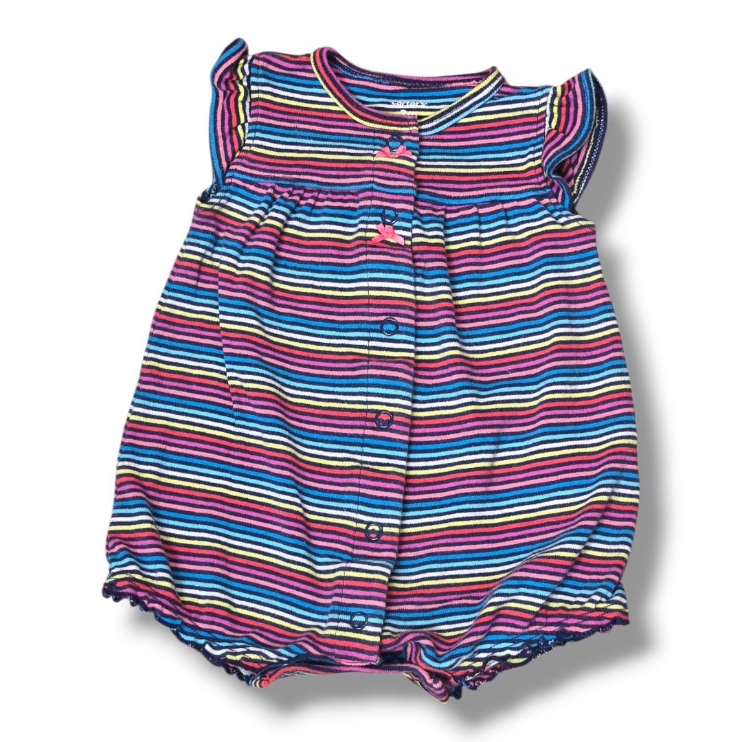Multi-Color Carters Kids Rompers, 3M