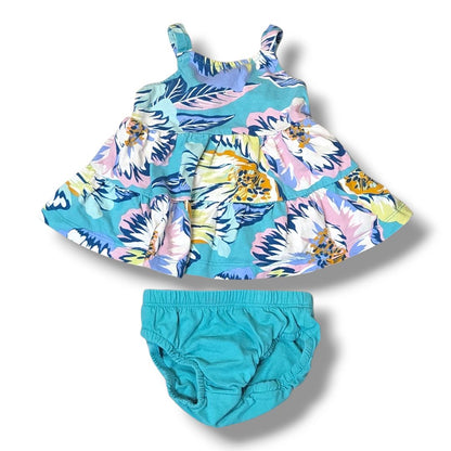 Teal Carters Kids Dresses, 3M