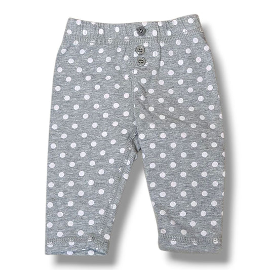 Grey polka Dot Gap Kids Bottoms, 0/3M