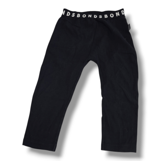Black Bonds Kids Bottoms, 12-18M