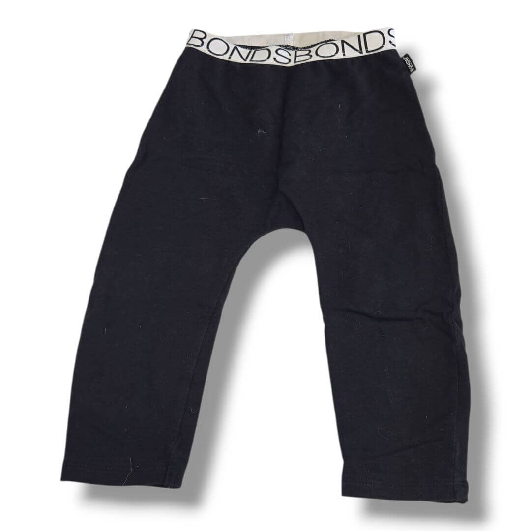 Black Bonds Kids Bottoms, 12-18M