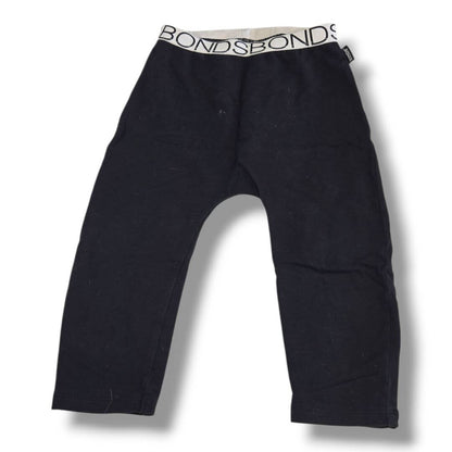 Black Bonds Kids Bottoms, 12-18M