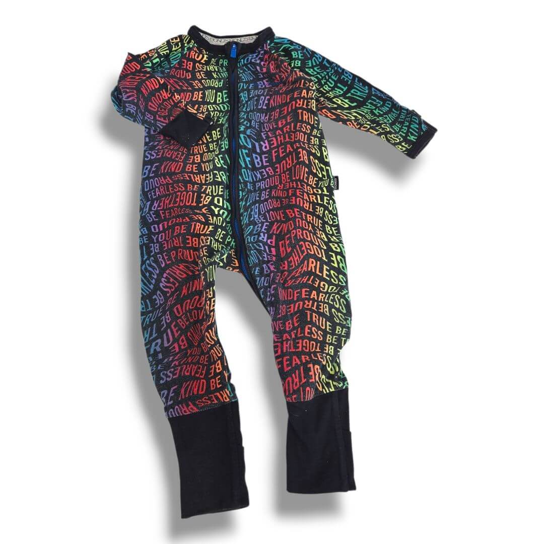 Multi-Color Bonds Kids Rompers, 6/12M