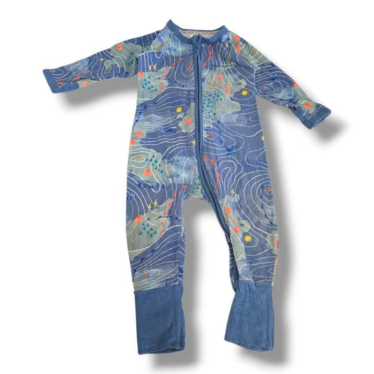 Multi-Color Bonds Kids Rompers, 6/12M