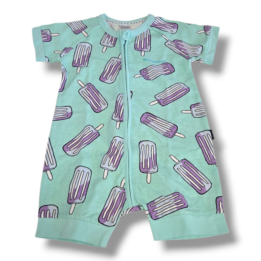 Multi-Color Bonds Kids Rompers, 12-18M
