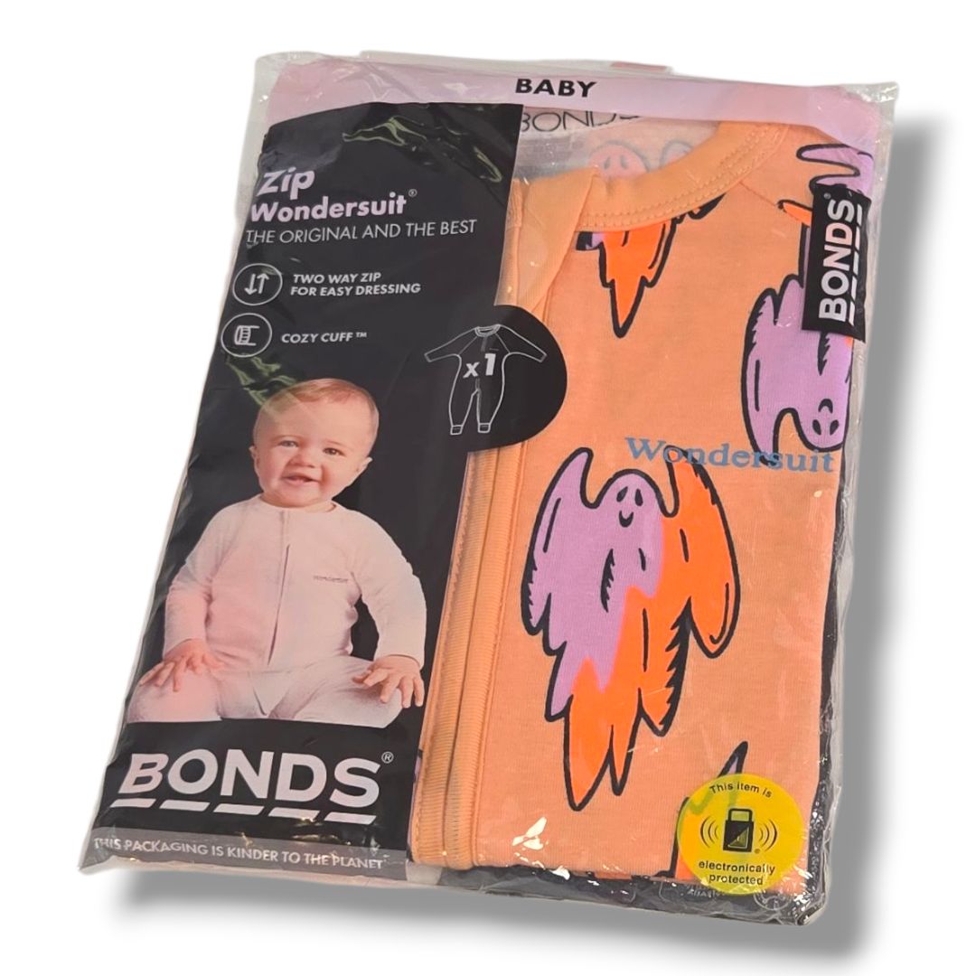 Multi-Color Bonds Kids Rompers, 12-18M
