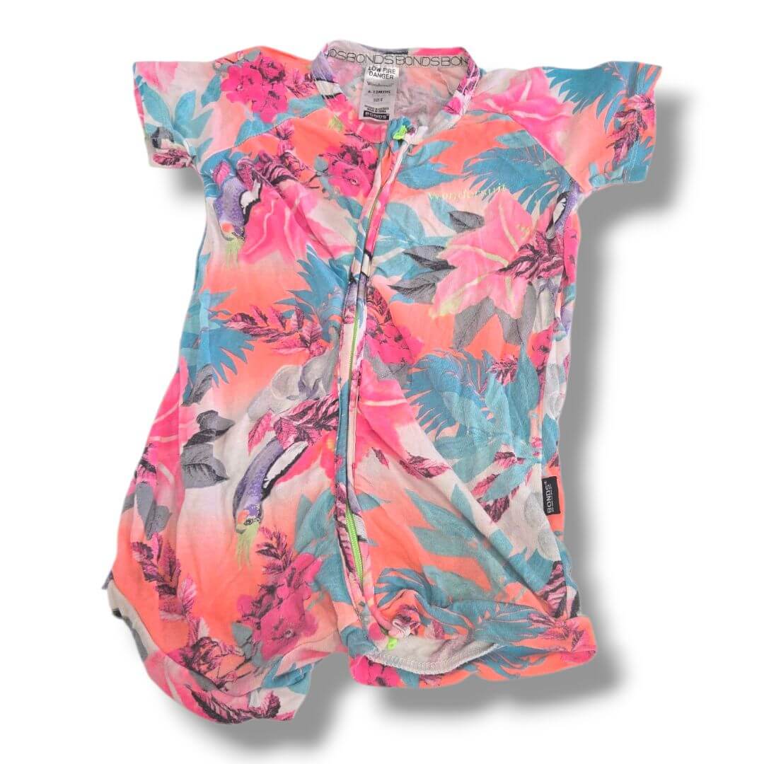Multi-Color Bonds Kids Rompers, 6/12M