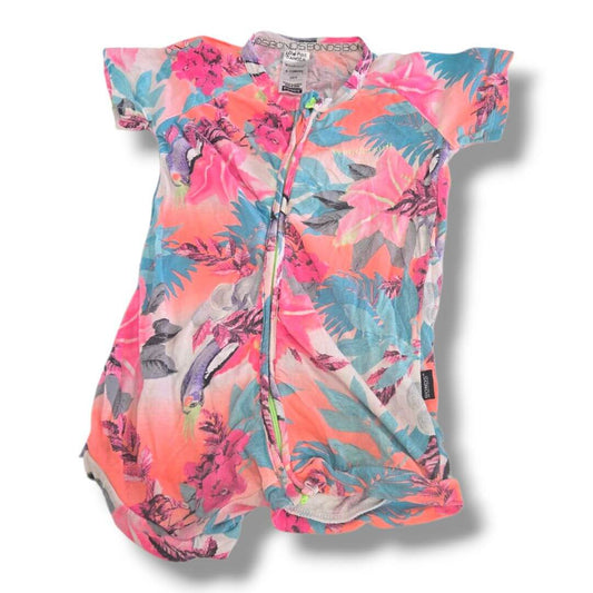 Multi-Color Bonds Kids Rompers, 6/12M
