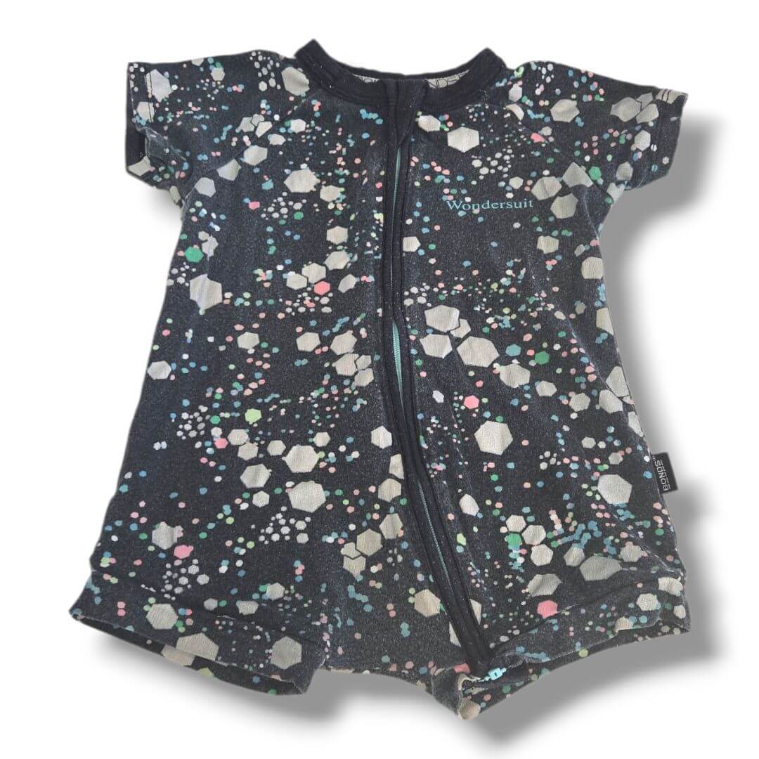 Multi-Color Bonds Kids Rompers, 6/12M