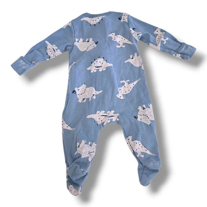 Light Blue Old Navy Pajamas, 0/3M