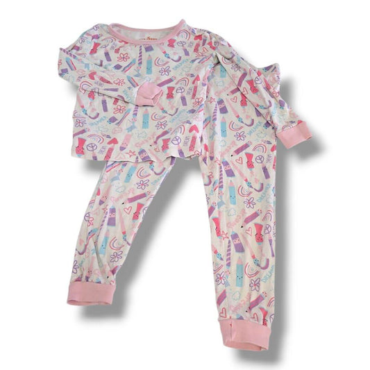 Multi-Color Joe Fresh Pajamas, 4T