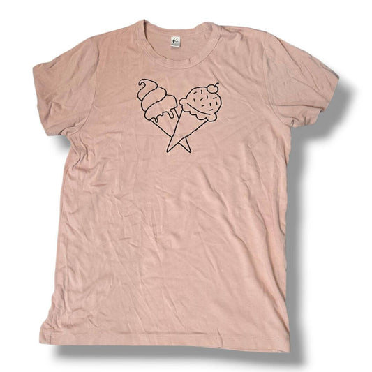 Light Pink Little & Lively Adult Tops, Medium