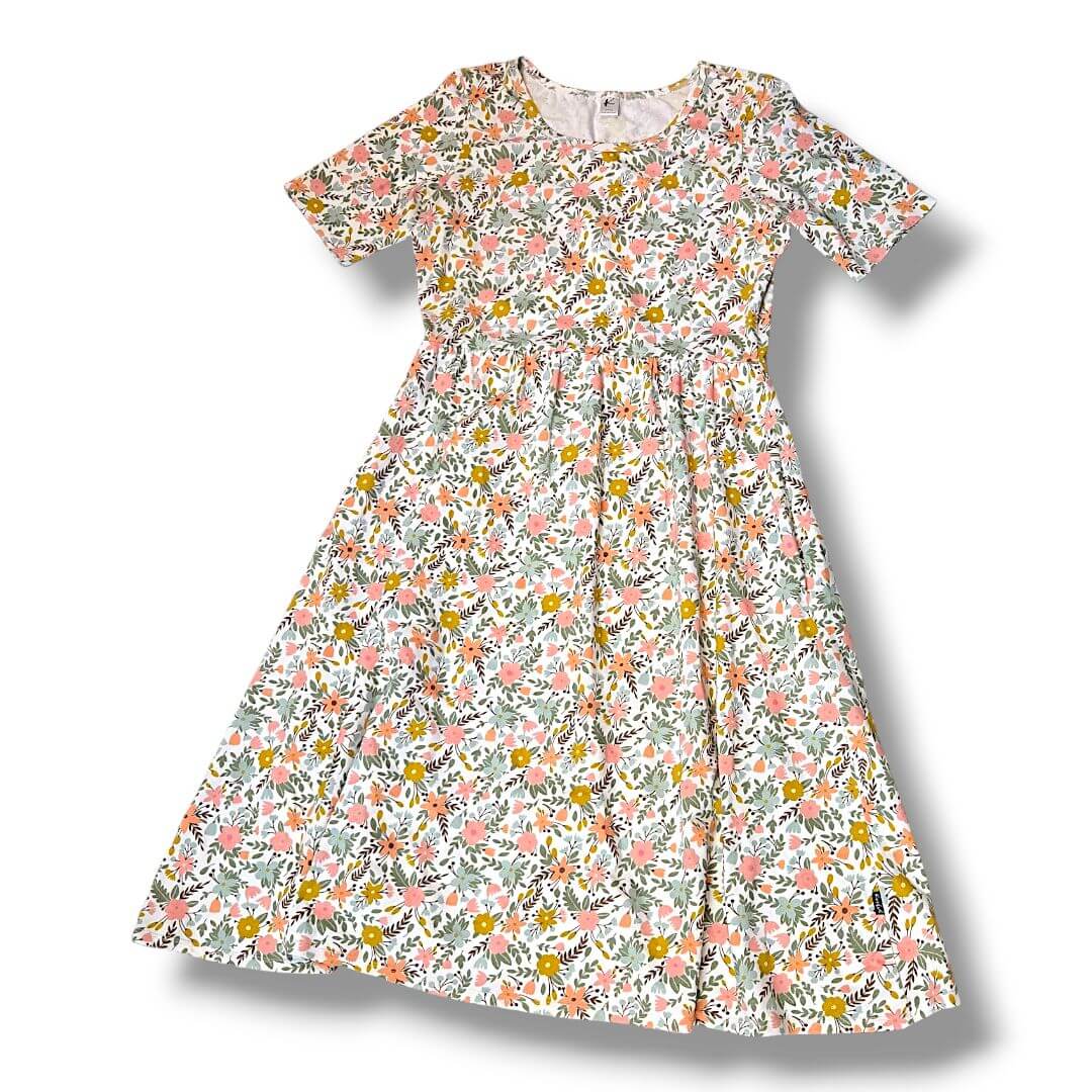 Floral Little & Lively Adult Dress, Large