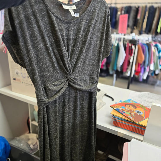 Dark Grey Jessica Simpson Maternity Dress, Small