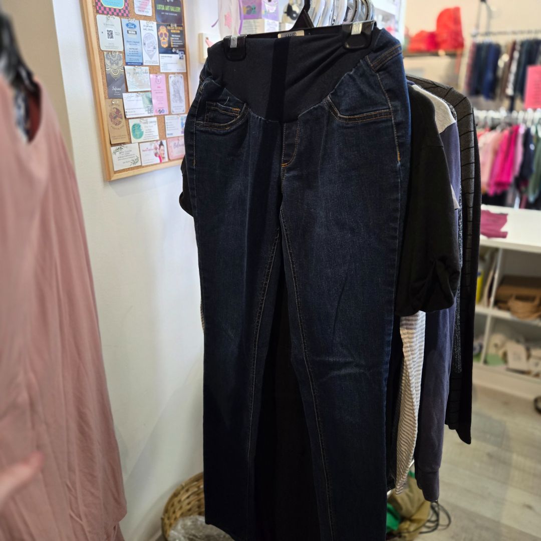 Denim Jessica Simpson Maternity Bottoms, Small