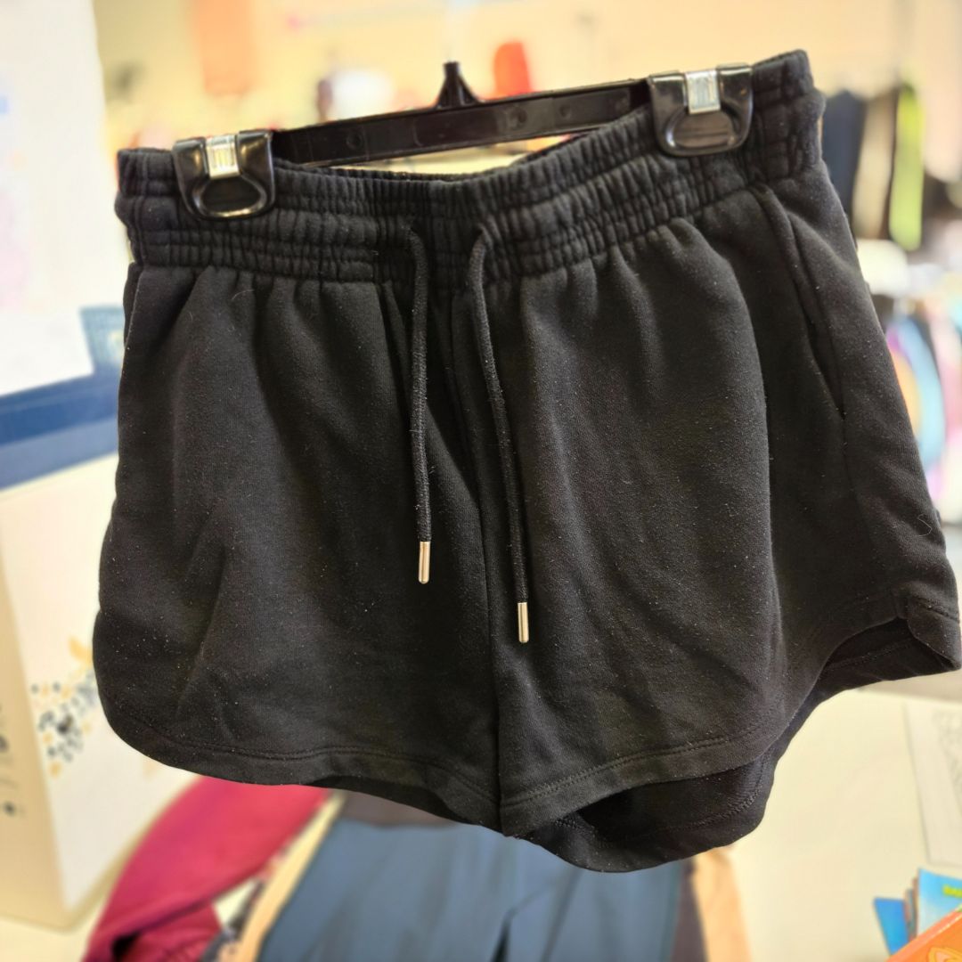 Black H&M Adult Shorts, Small