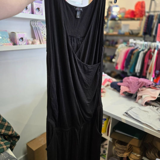 Black Stork & Babe Maternity rompers, Small