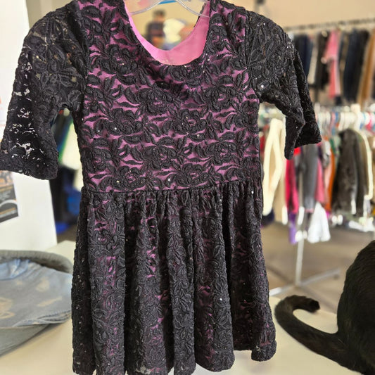Black Pippa & Julie Kids Dresses, 8Y