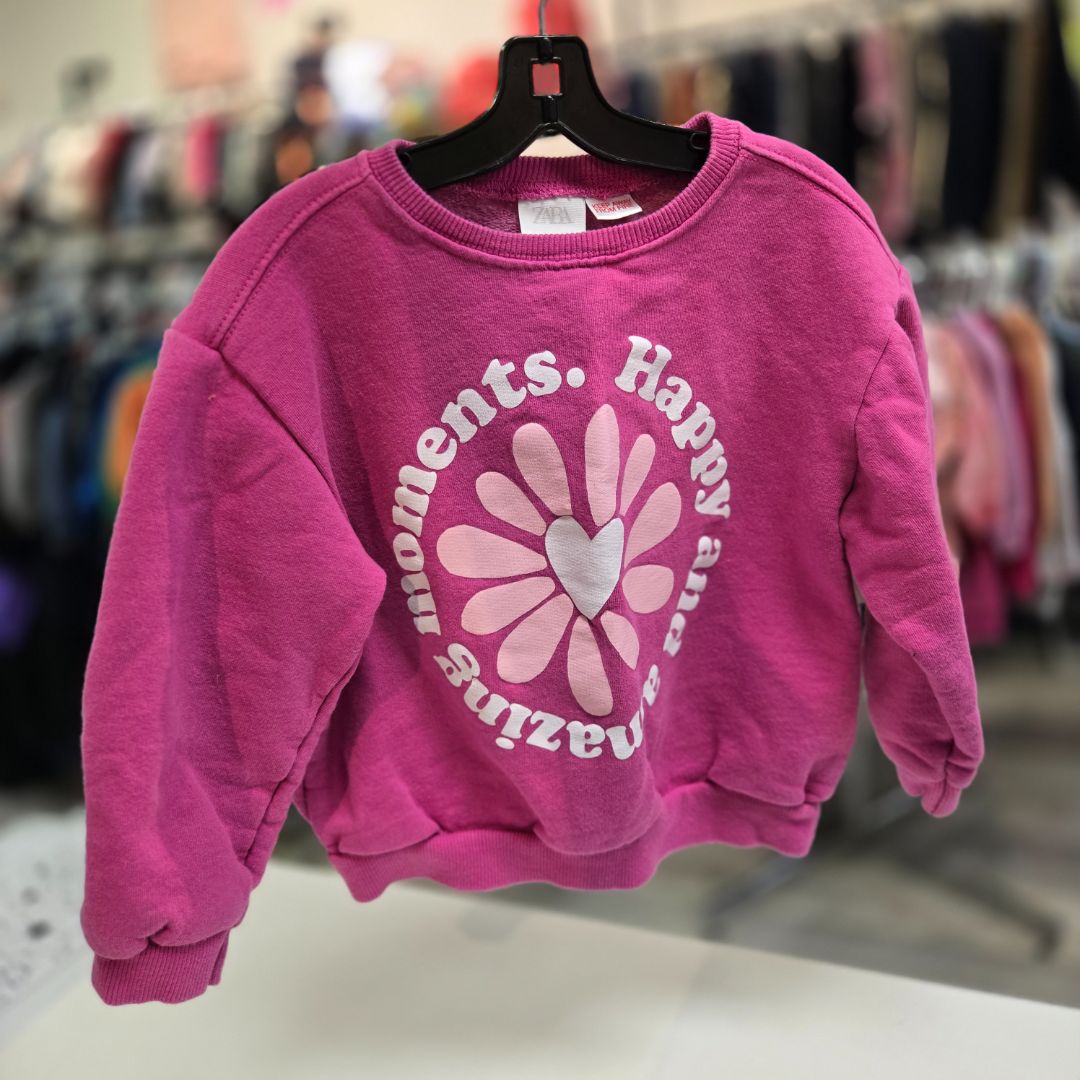 Pink Zara Kids Tops, 5/6 years